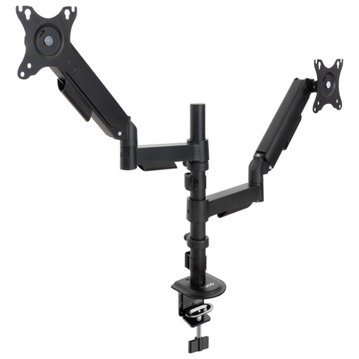 SOPORTE MESA TOOQ PANT. GIRA INCLI 2 BRAZOS 17-32 NEGRO
