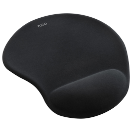 ALFOMBRILLA RATON TOOQ ERGONOMICA GEL NEGRO