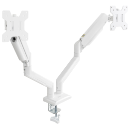 SOPORTE MESA TOOQ PANT. GIRA INCLI 2 BRAZOS 13-34 BLANC