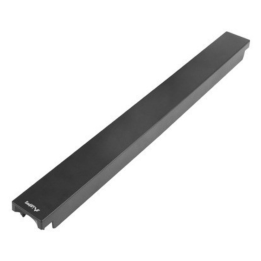 PANEL CIEGO LANBERG 1U 19" EN PLASTICO RETARDANTE AL FUEGO NEGRO