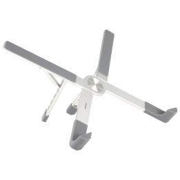 SOPORTE ELEVADOR ALUM. PLEGABLE PORTATILES, PLATA