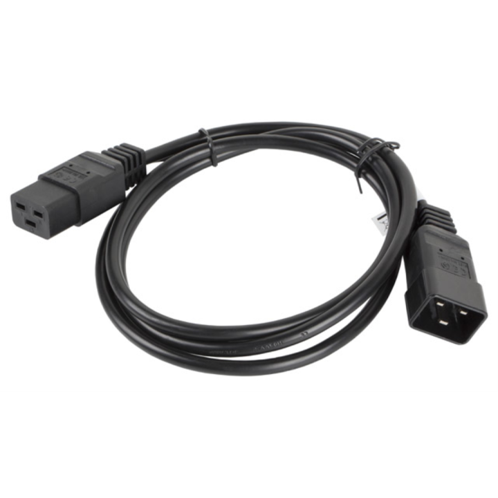 CABLE ALIMENTACION LANBERG IEC320 C19 A IEC320 C20 VDE 1.8M