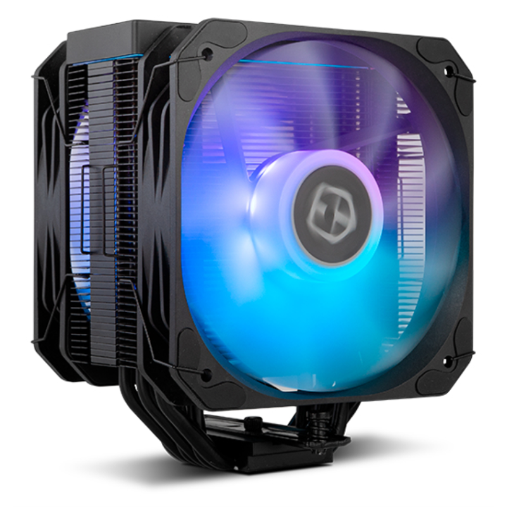 VENTILADOR CPU NOX HUMMER H-200 ARGB 2XVENT 130MM PWM