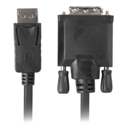 CABLE DISPLAYPORT LANBERG MACHO/DVI-D MACHO 24+1 1.8M NEGRO