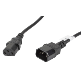 CABLE ALARGADOR LANBERG ALIMENTACION CPU IEC320 C13 H/IEC320 C14 M VDE 5M