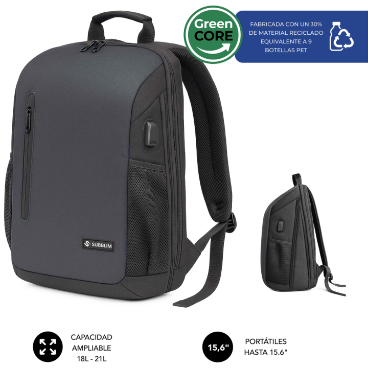 NOMAD XPAND AIR PADDING BACKPACK 15,6 BLACK