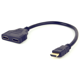 CABLE HDMI GEMBIRD DOBLE PUERTO HDMI PASIVA
