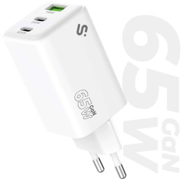GAN 65W CHARGER USB C+C+A