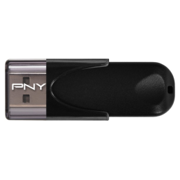 MEMORIA USB 2.0 PNY 64GB ATTACHE 4 NEGRO