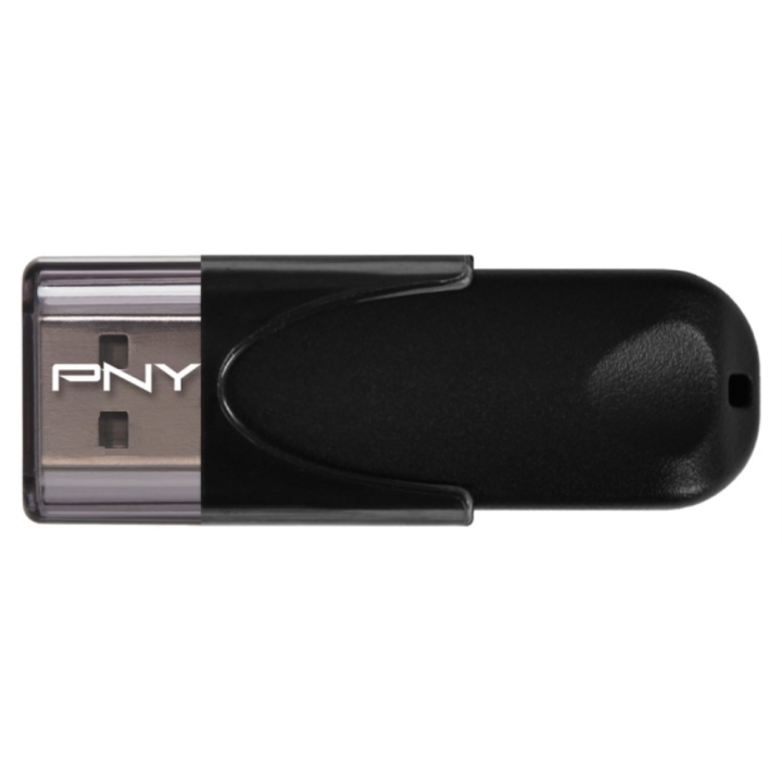 MEMORIA USB 2.0 PNY 64GB ATTACHE 4 NEGRO