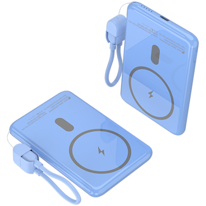 LEOTEC POWERBANK 5000MAH 20W FAST CHRG AZUL 1USB-C+WIRELESS INC LAN CAB USB-C A USB-C 65W