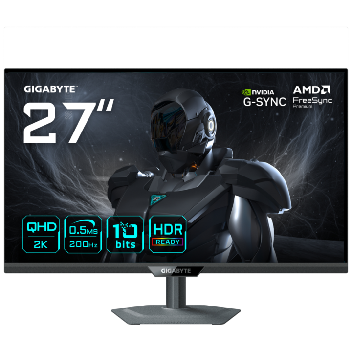 MONITOR GIGABYTE 27" G27Q20 QHD IPS 200HZ FREESYNC