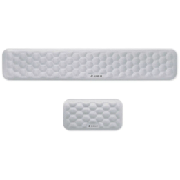 PACK REPOSAMUÑECAS SUBBLIM ERGO AIRPADDING RATON TECLADO PLATEADO