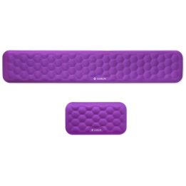 PACK REPOSAMUÑECAS SUBBLIM ERGO AIRPADDING RATON TECLADO MORADO