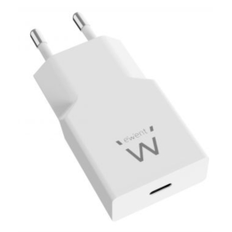 CARGADOR MOVIL EWENT EW1310 USB-C PD 20W GAN BLANCO