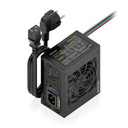 FUENTE ALIMENTACION AISENS SFX 500W CABLE ALIMENTACION OEM NEGRA