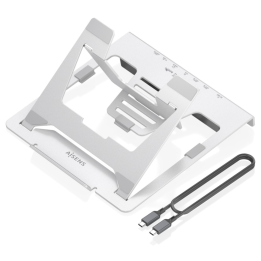 SOPORTE AISENS SOBREMESA AJUSTABLE PORTATIL/TABLET USB-C DOCK 7 EN 1