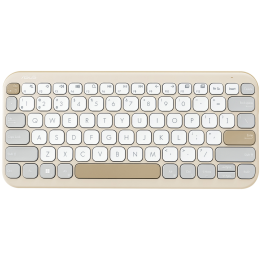 TECLADO ASUS KW100 INNALAMBRICO QWERTY BEIGE