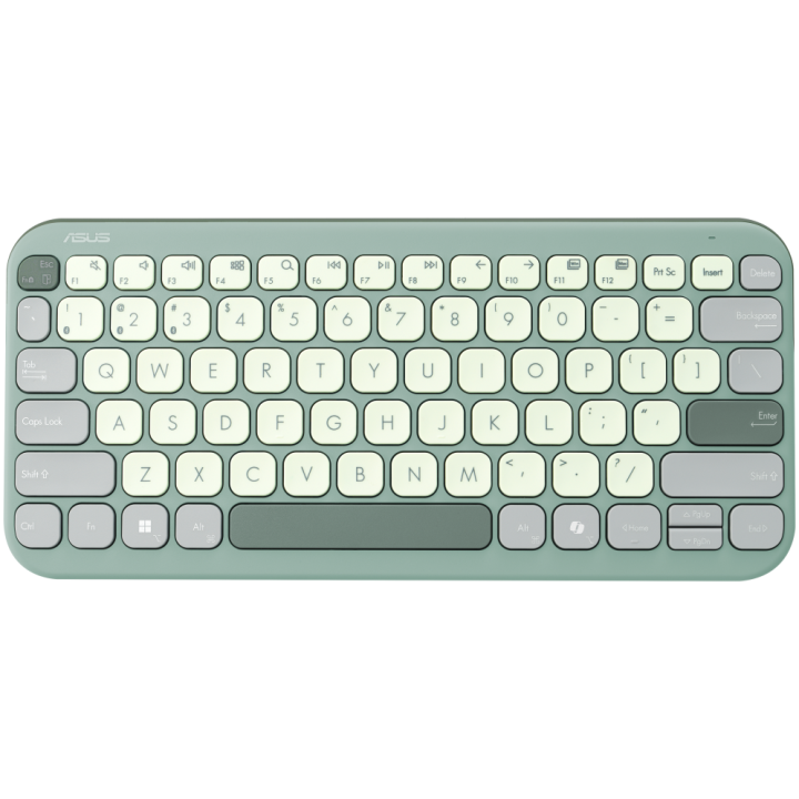 TECLADO ASUS KW100 INNALAMBRICO QWERTY GREEN