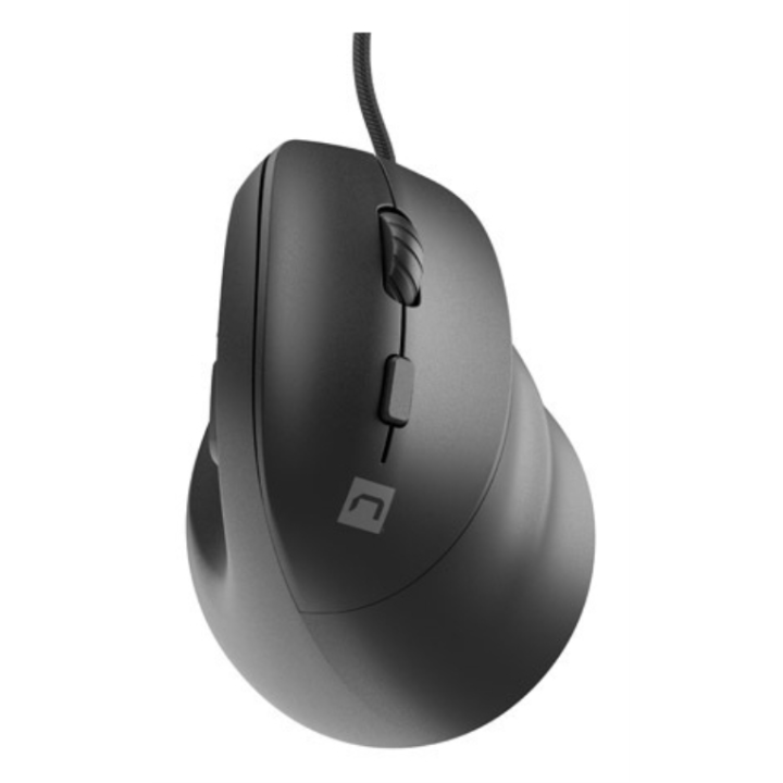 RATON NATEC CRAKE 2 PRO VERTICAL DIESTRO 12.800 DPI OPTICO NEGRO USB
