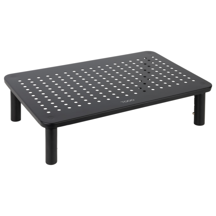 SOPORTE ELEVADOR PARA MONITORES NEGRO