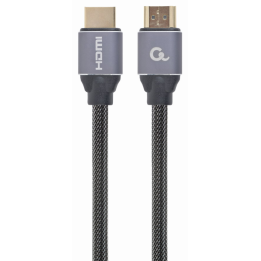 CABLE HDMI 2.0 4K 60HZ GEMBIRD CCBP-HDMI-2M PREMIUM TRENZADO ETHERNET 2M NEGRO