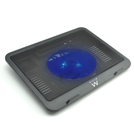 BASE REFRIGERADORA EWENT HASTA 15,6'' USB 1 VENTILADOR 1000rpm