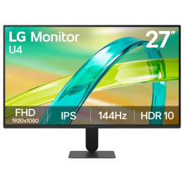 MONITOR LG 27U411B-B 27" FHD 144HZ IPS HDR10 FREESYNC SIN MARCOS