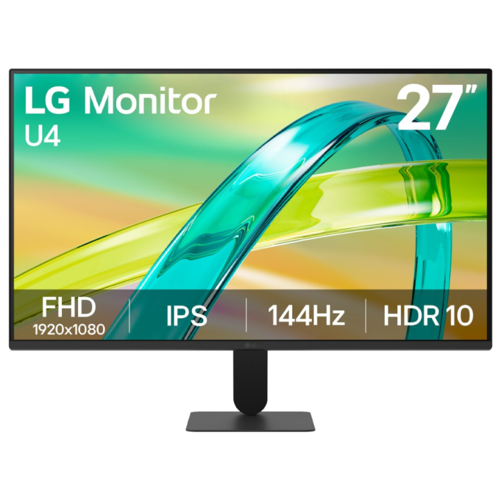 MONITOR LG 27U411B-B 27" FHD 144HZ IPS HDR10 FREESYNC SIN MARCOS