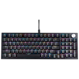 TECLADO GAMING XPG SORCERER ES USB RETROILUMINADO MECANICO NEGRO