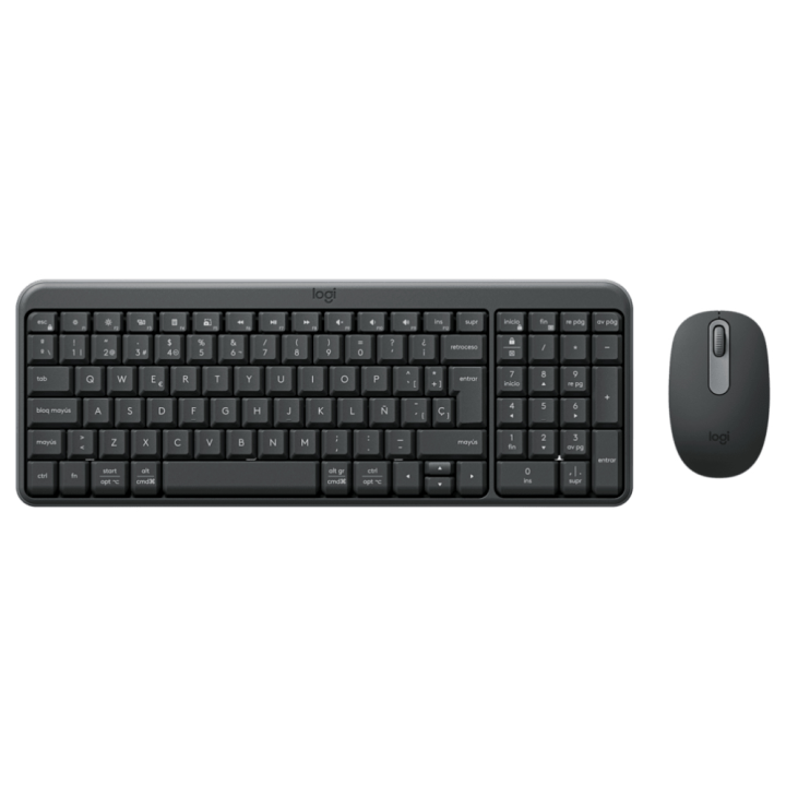 COMBO TECLADO Y RATON LOGITECH MK250 BLUETOOTH NEGRO