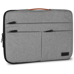 FUNDA PORTATIL SUBBLIM AIR PADDING 360 SLEEVE 15,6" LIGHT GREY