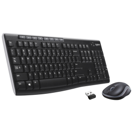 COMBO TECLADO RATON LOGITECH MK270 RF INALAMBRICO NEGRO