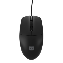 RATON NATEC RUFF PLUS 1200DPI OPTICO NEGRO USB