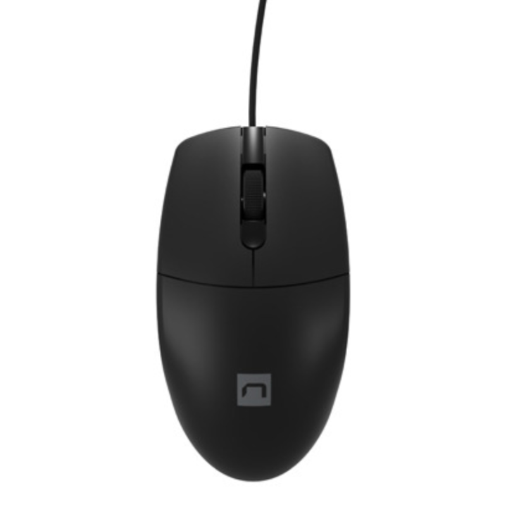 RATON NATEC RUFF PLUS 1200DPI OPTICO NEGRO USB