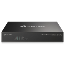 NVR VIGI TP-LINK VIGI NVR1004H-4P 04ch PoE BAY 1HDD H265+