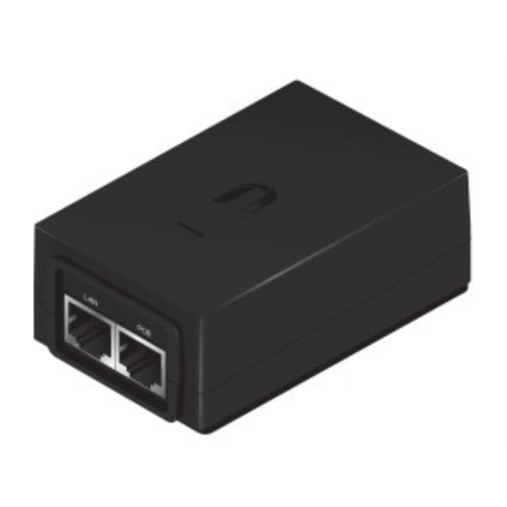 INYECTOR POE UBIQUITI POE-24-30W ISP POE INJECTORS 24V 24W 1,25A GIGA