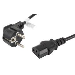 CABLE DE ALIMENTACION LANBERG SCHUKO CEE 7/7 A IEC320 C13 1.8M