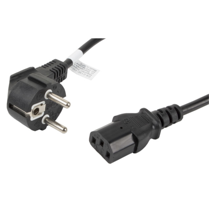 CABLE DE ALIMENTACION LANBERG SCHUKO CEE 7/7 A IEC320 C13 1.8M