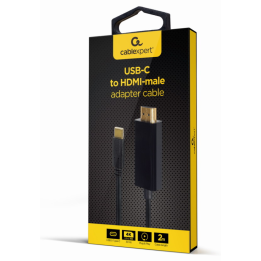 ADAPTADOR USB-C MACHO A HDMI-MACHO 4K 30HZ 2 M NEGRO