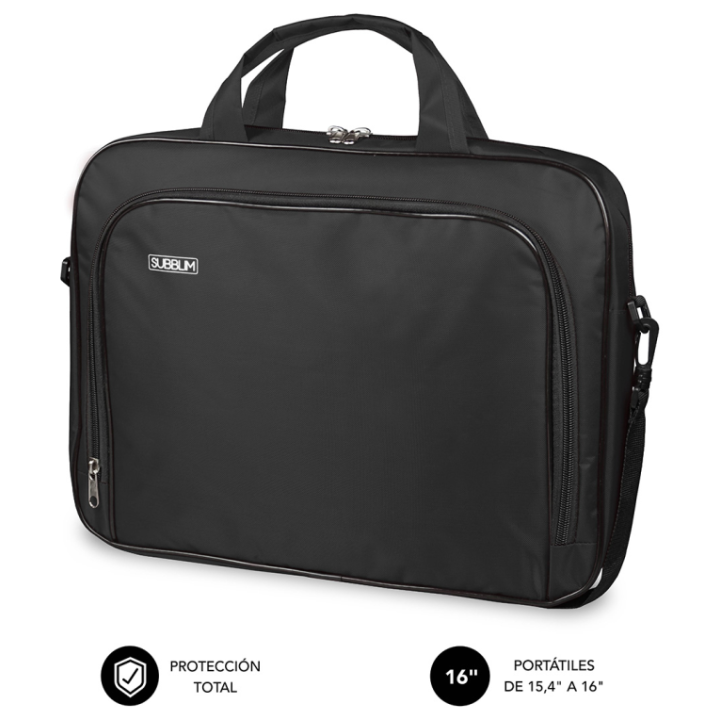 MALETIN SUBBLIM OXFORD 15,4-16" BLACK