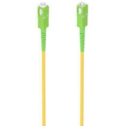 CABLE AISENS FIBRA G657A2 3.0 9 125 SMF SIMPLEX LSZH SC APC 20M