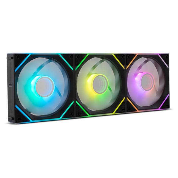 VENTILADOR NOX HUMMER PRO LINK KIT 3XVENT ARGB MAGNETICO NEGRO