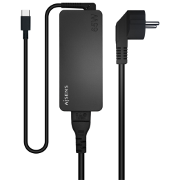 CARGADOR AISENS 65W PD3.0 1XUSB-C 1.8M NEGRO