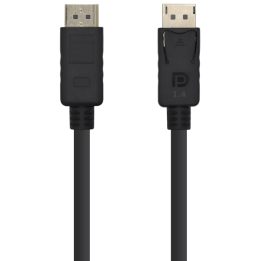 CABLE DISPLAYPORT AISENS V1.4 8K60HZ M/M NEGRO 2.0M