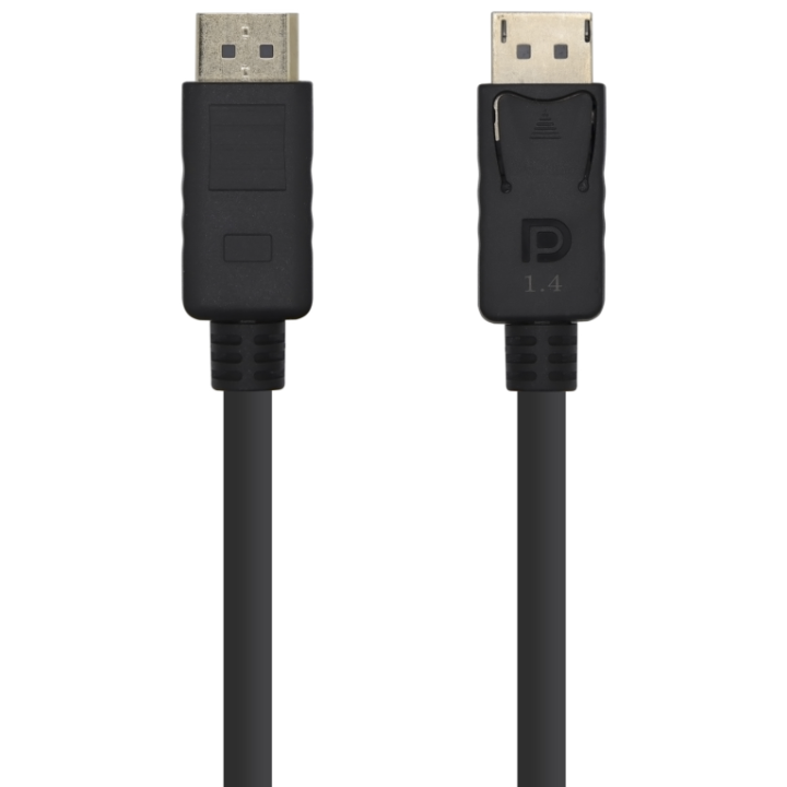 CABLE DISPLAYPORT AISENS V1.4 8K60HZ M/M NEGRO 2.0M