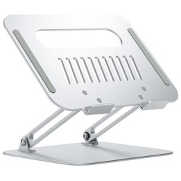 SOPORTE DE SOBREMESA AISENS XL 10-17 AJUSTABLE PARA PORTATIL TABLET PLATA