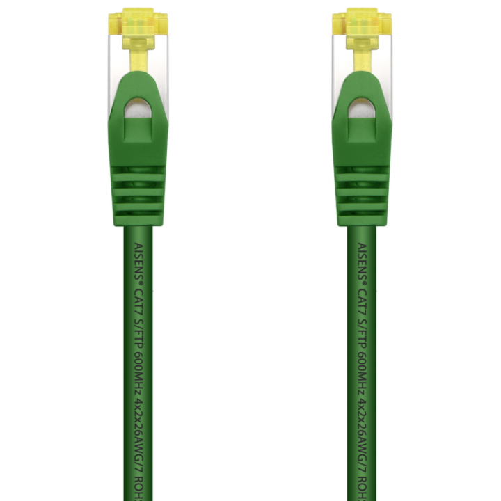 CABLE RED AISENS LATIGUILLO RJ45 LSZH CAT.7 SFTP PIMF 2.0M VERDE