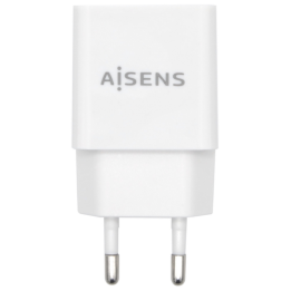 CARGADOR USB AISENS 10W ALTA EFICIENCIA 5V 2A BLANCO