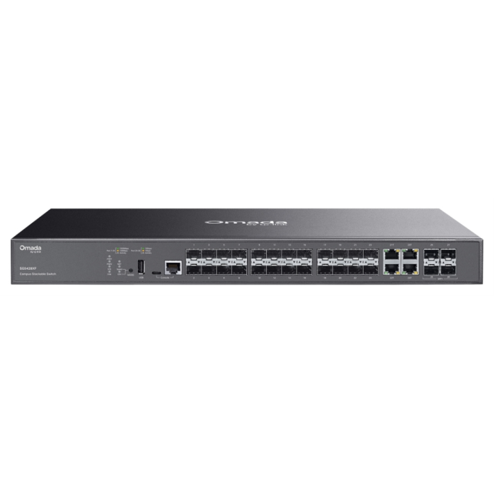 SWITCH OMADA SG5428XF PRO BE19000 CEILING MOUNT TRI-BAND WI-FI 7